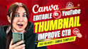 design unique canva youtube thumbnail templates