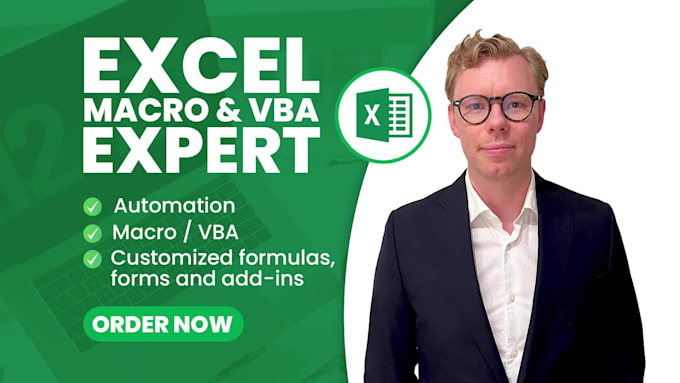 Do advanced excel macros with excel vba by Simonlundgren | Fiverr
