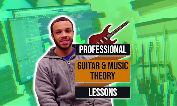 give professional guitar and music theory lessons online