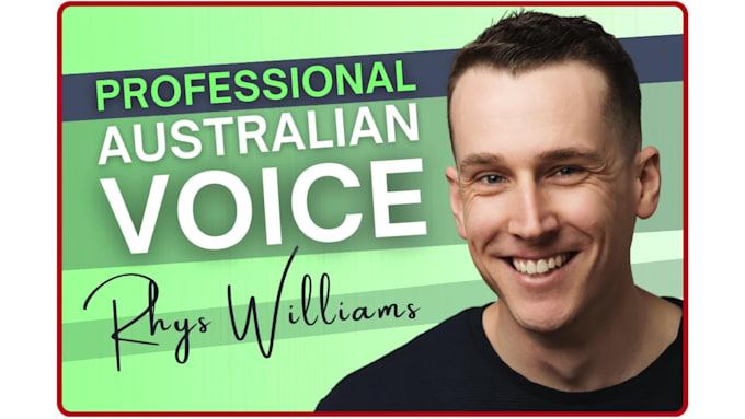 record a professional australian male voice over