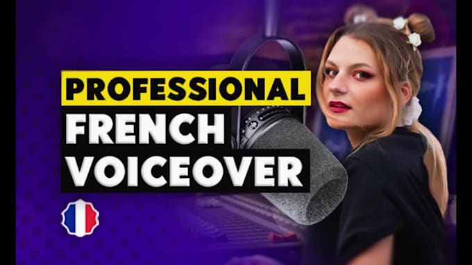record your professional french female voice over