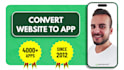 convert website to app, ios app and android app, mobile app development