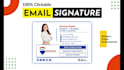 make a clickable HTML email signature for gmail, apple mail, outlook