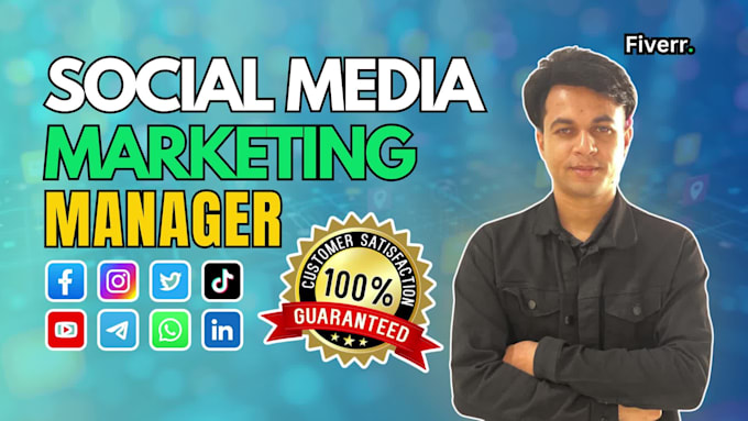 be your monthly social media manager and virtual assistant