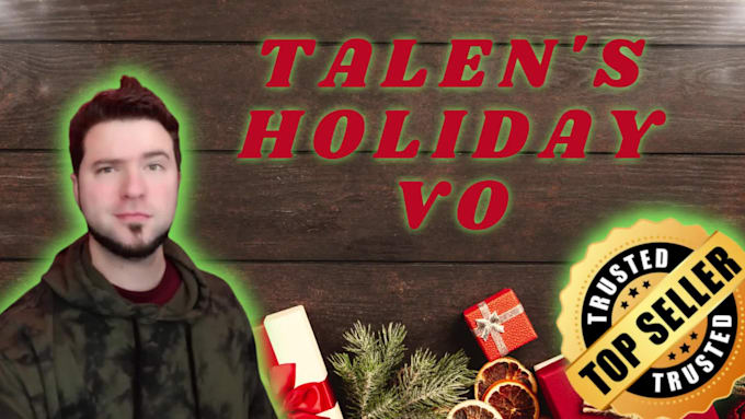 deliver holiday voice over