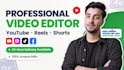 do professional video editing, youtube video editing