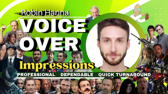record impressions and character voices