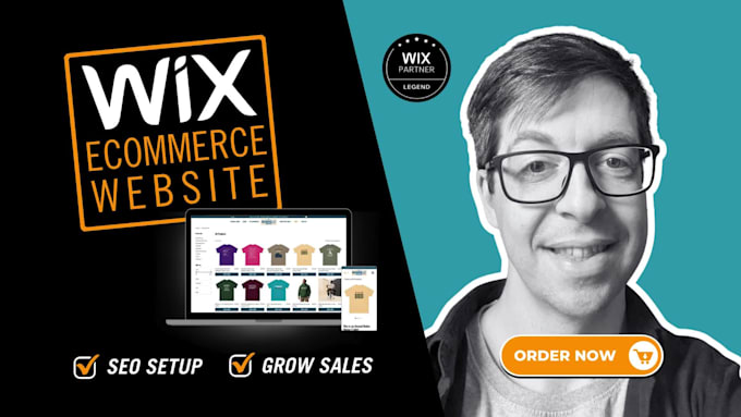 design a wix ecommerce website with SEO setup to grow sales