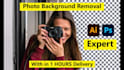 do photo editing and background removal photoshop experts