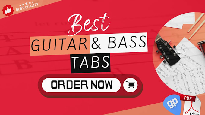 transcribe your song into accurate guitar and bass tabs