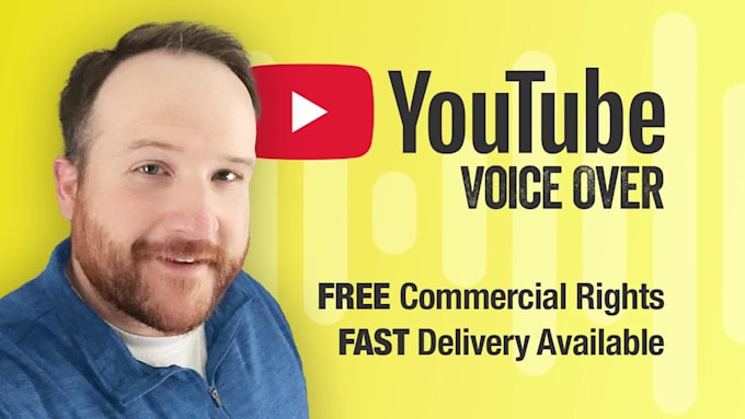record an american male voice over for your youtube video or social media