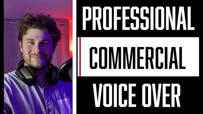record a french commercial voice over