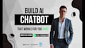 build a ai powered whatsapp, website or telegram chatbot for your business