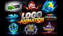 do 3d logo animation and create youtube intro outro video