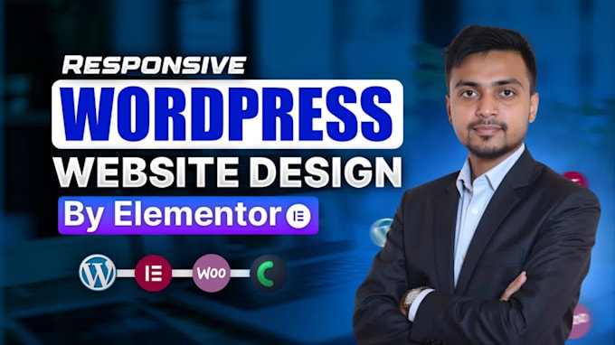 design, redesign wordpress website by elementor website builder