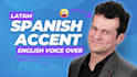 record a hispanic or latino accent voice over in english