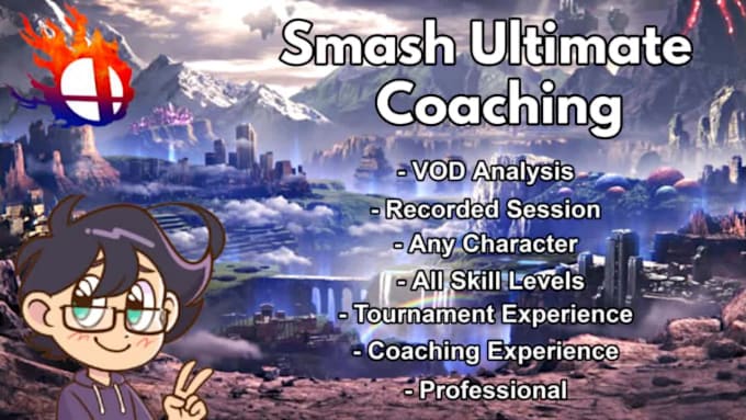 be your professional smash bros coach