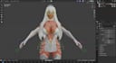 rig 3d character in blender for animation, unreal or unity