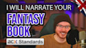 narrate your fantasy audiobook in a british male accent