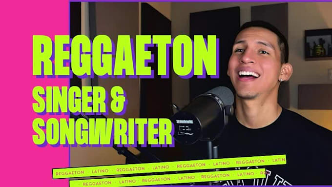 be your male reggaeton singer and songwriter in spanish