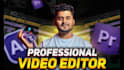 edit professional youtube, commercial, social media, and educational videos