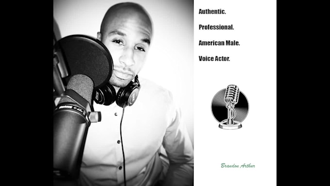 be your professional american male voice actor