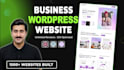 design or redesign a premium wordpress website or custom website development