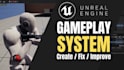do any unreal engine blueprint gameplay system, combat ai inventory multiplayer