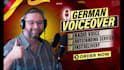 record a male voice over with a radio voice