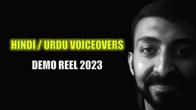 do a very high quality male hindi or urdu voiceover
