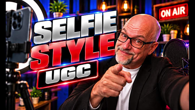 selfie style ugc creator videos over 55 male spokesperson