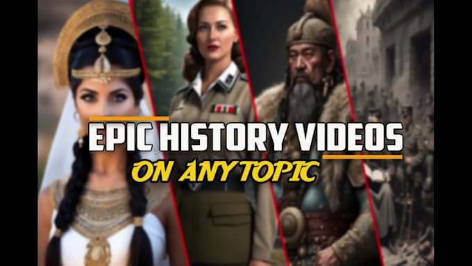 create ai history documentary youtube videos