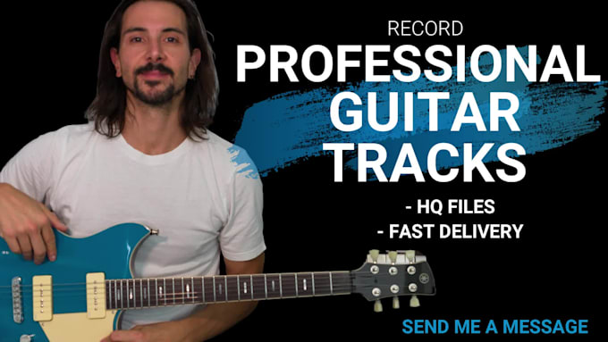 record studio quality electric guitar solo