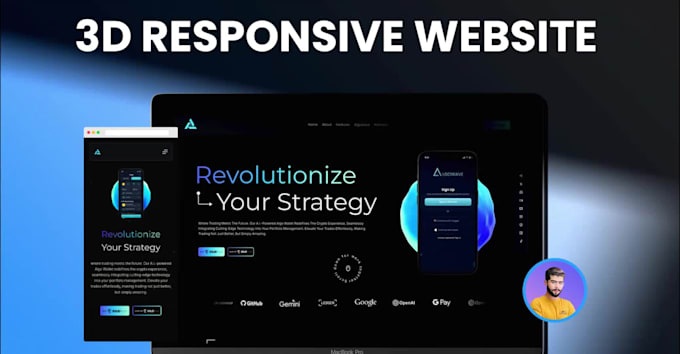 design stunning 3d landing pages simple 3d elements