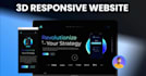 design stunning 3d landing pages simple 3d elements