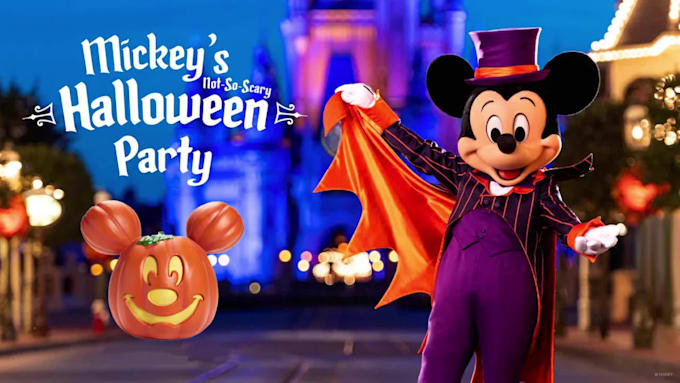 create a custom disney trip reveal video for halloween