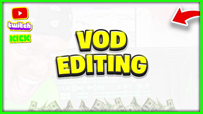 edit any live stream vod into a professional youtube video