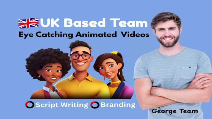 create 2d animated explainer video motion graphics or infographics
