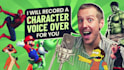 record character voice overs for video games and animation