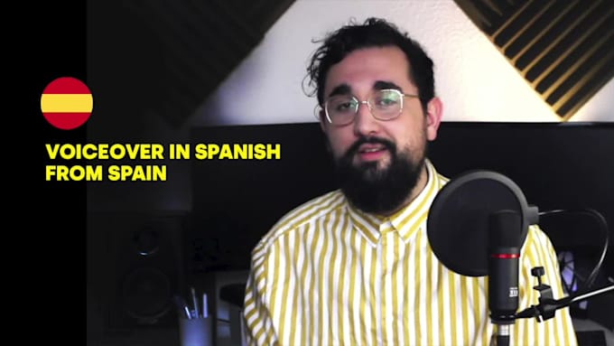 make a voiceover in spanish from spain