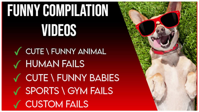 make funny copyright free compilation videos for youtube