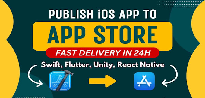 upload ios app to app store with free fast delivery