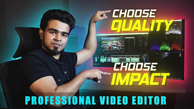 do trendy professional video editing, youtube video editing