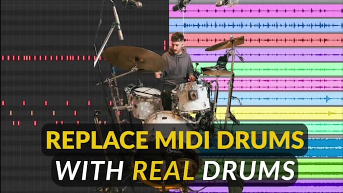 replace your ai drums with real drums