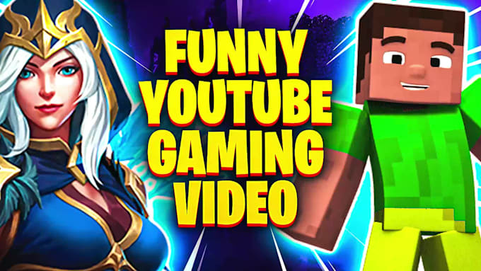 make funny gaming video editing