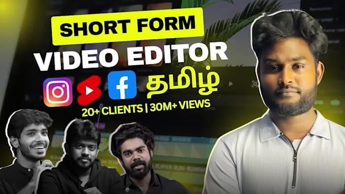 Edit Your Tamil Instagram Reels Youtube Shorts In Trending Styles By