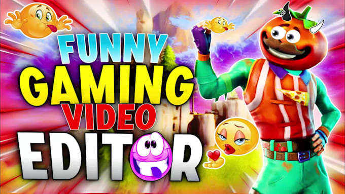 edit a funny gaming video editing for youtube, tiktok shorts
