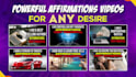 create powerful custom affirmations video for any desire