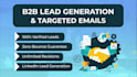 do targeted b2b lead generation, linkedin leads, and web scraping