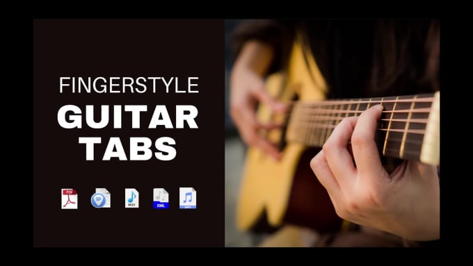 Hire a freelancer to arrange fingerstyle guitar tabs for any song or music